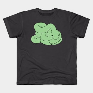 Green Snake Kids T-Shirt